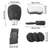 Universal 9Pcs Car Cleaning Kit Towels Gloves Sponge Tire Brushes Set Auto Interior Exterior Decoration Beauty Care Tools