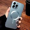 Luxury Soft TPU Matte Case For iPhone 16 15 14 13 12 11 Pro Max Plus 15Pro iPhone15 For Magsafe Mag Safe Wireless Charge Cover