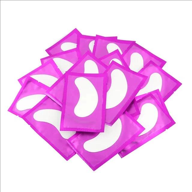 50Pairs Eyelash Pad Gel Patch Grafting Eyelashes Under Eye Patches For Eyelash Extension Paper Sticker Application Make Up