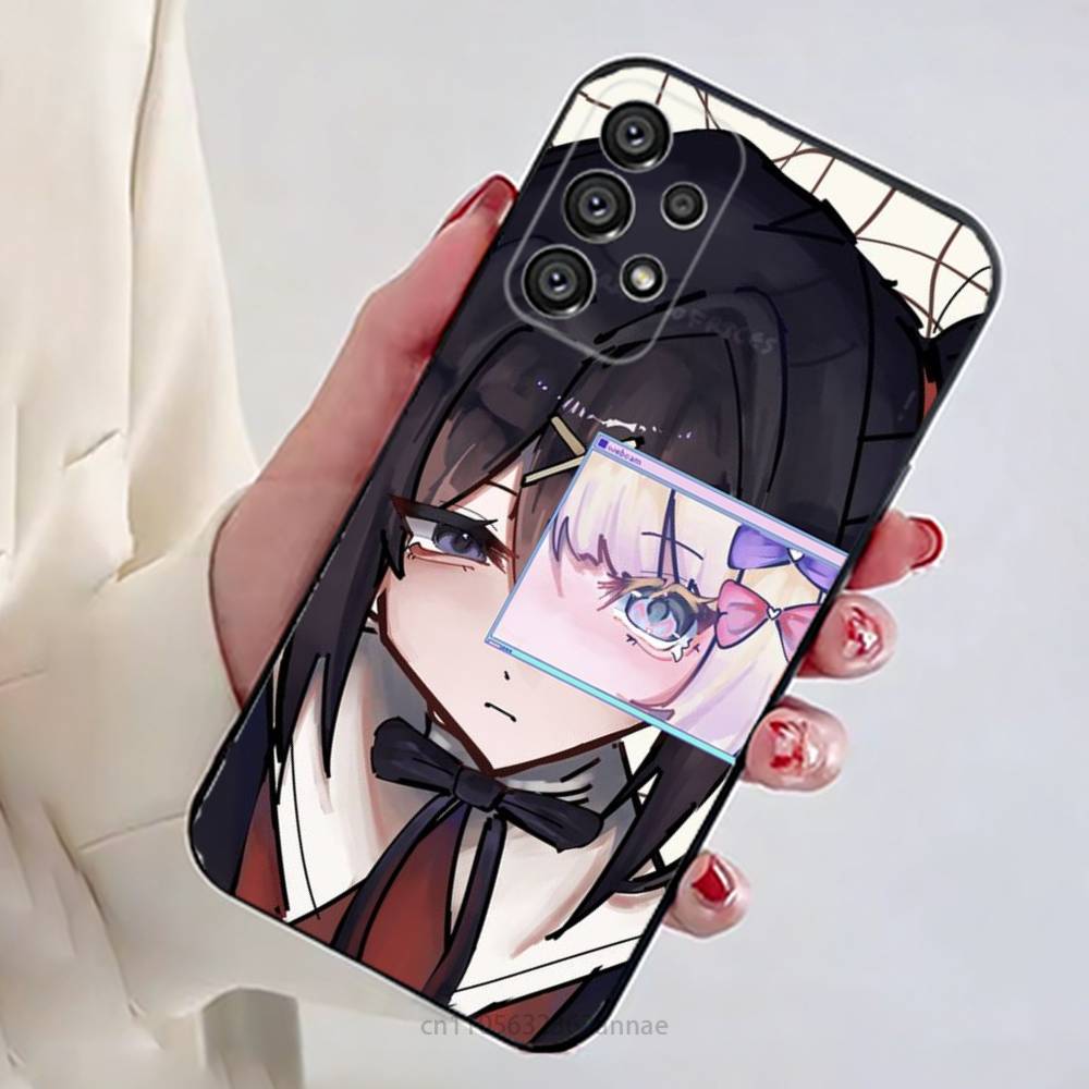 Needy Girl Overdose Game Phone Case For Samsung Galaxy A13,21s,22,31,32,52,53,71,80,A91 Soft Black Shell