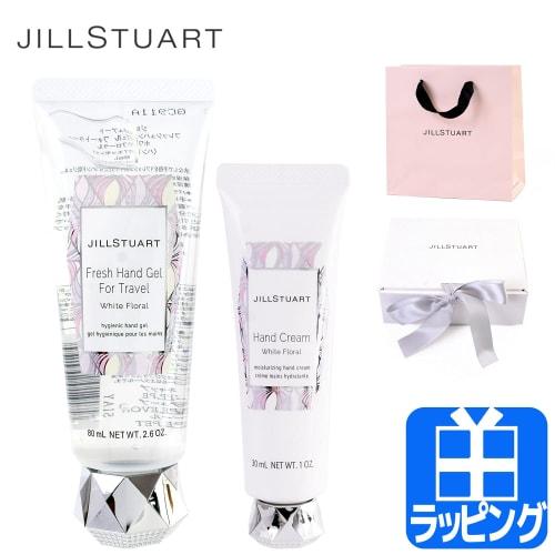 JILL STUART Cosmetics Coffret Hand Cream White Floral Fresh Hand Gel Four Travel White Floral Set Limited Edition Beauty (Set)