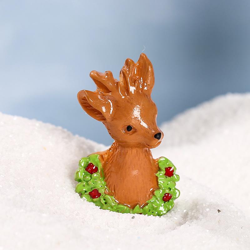 Creative Moss Christmas Ornaments: Micro Landscape Bottle & Tree Deco - Succulent DIY Scene Accessories