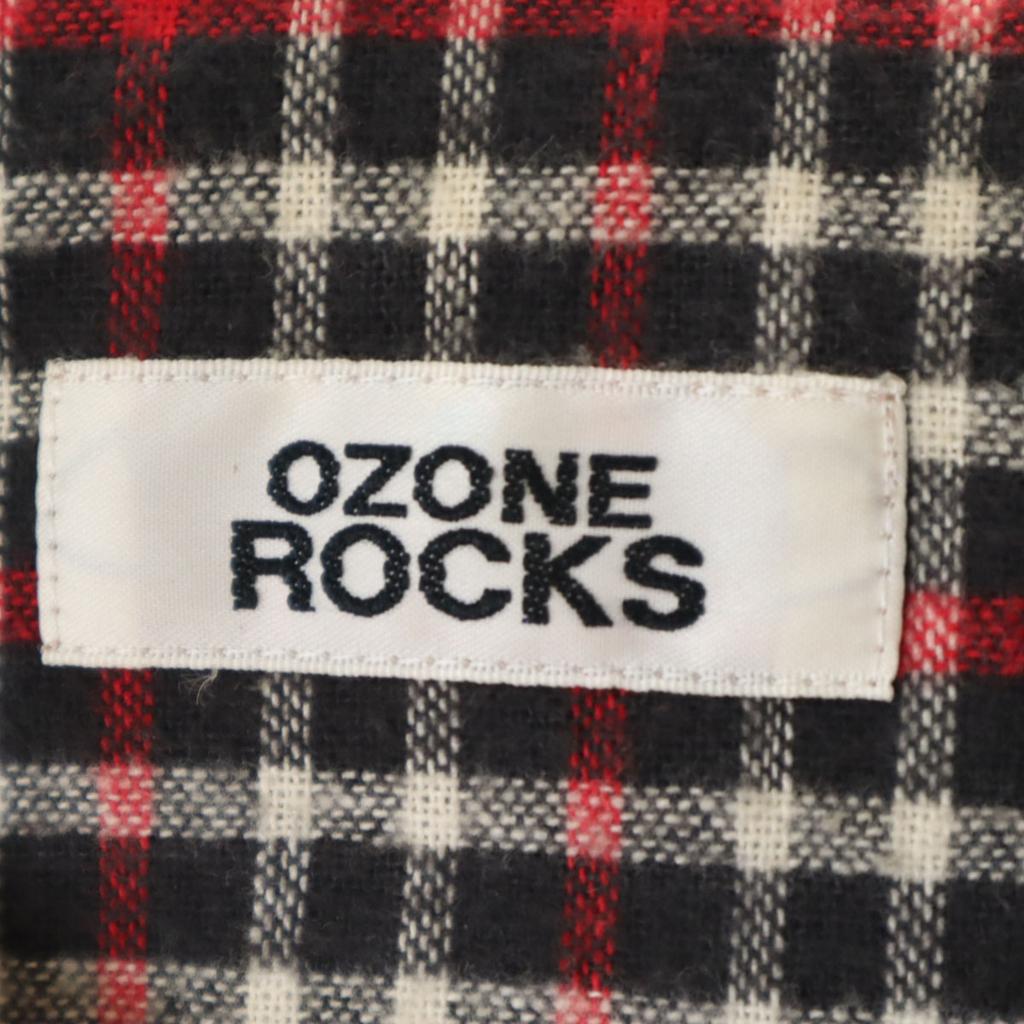 OZONE ROCKS made in Japan Back stab_ Zip jacket Black series Women Used