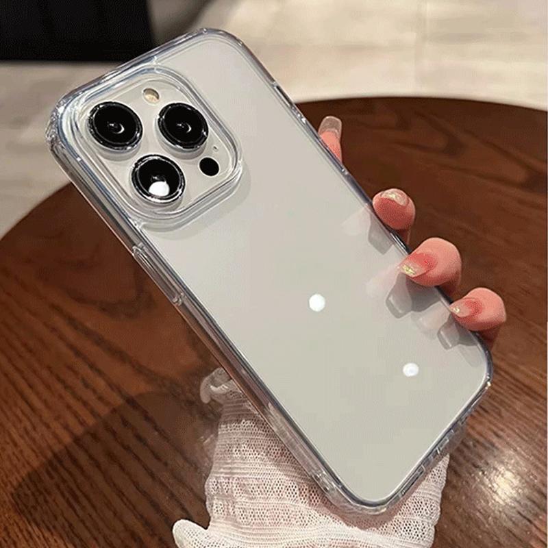 Anti-Vergilbungs Klare Hülle für iPhone 17E 17 E Air 16 Pro Max 15 Plus 14 13 12 Mini 11 7 8 X Xs Max Xr SE 2022 2020 Stoßfeste Handyhülle Zubehör