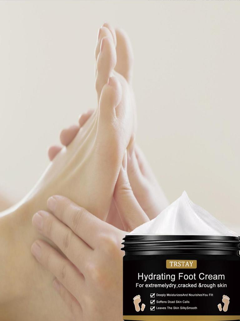 Creme hidratante para os pés, adequado para pele extremamente seca, rachada e áspera, hidratante profundo e nutritivo para a pele