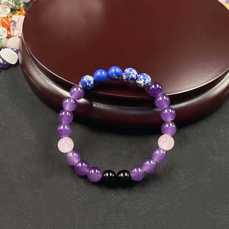 Simple Versatile Healing  Bracelets For Women Men  Natural Stone Beaded Stretch Bracelet Jewelry Accessories Gifts