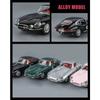 NEW 1/24 Jaguars E-Type Alloy Car Model Sound and Light Pull Back Children's Toy Collectibles Birthday Gift