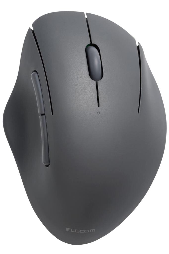 ELECOM SHELLPHA Wireless Mouse, Bluetooth, Quiet, 5 Buttons, Black, M-SH20BBSKBK