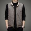Men's Waistcoat Standing Collar Outdoor Sports Double-sided Vest Vest Clip Sleeveless Trend Coat