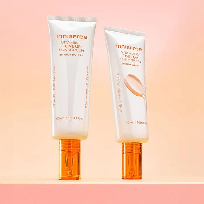 Vitamin C Blemish Tone-Up Sunscreen SPF50+ PA++++ 50mL x 2