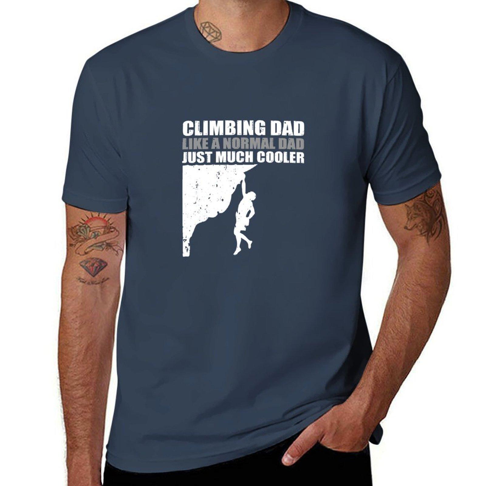 Rock Climbing Dad Definition V4 Tshirt Festive Simple Tshirt S