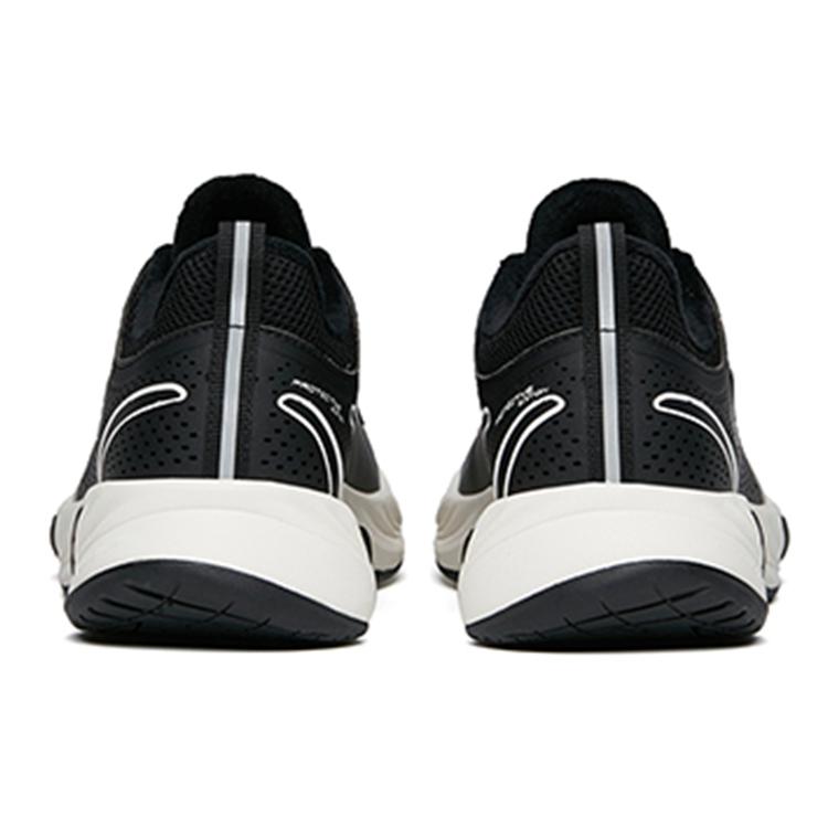 Anta Running Collection Lightweight Cushioning Low top Running Shoes Women's Black Fleece lined 122145523-10