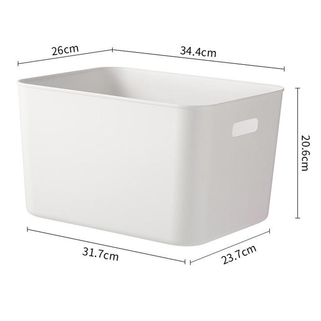 Desktop Storage Box Table Organizer Dormitory Sundries Plastic Cosmetic Storage Box Bathroom Kitchen Sorting Storage Basket Bins