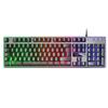Clavier gamer - mars gaming - mk220 - h-mech - frgb rainbow - éclairage halo