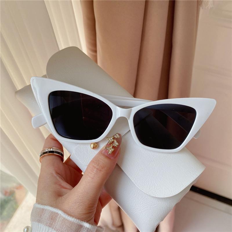 Mote Square Solbriller Dame Designer Luksus Mann/Kvinne Cat Eye Solbriller Klassisk Vintage UV400 Outdoor