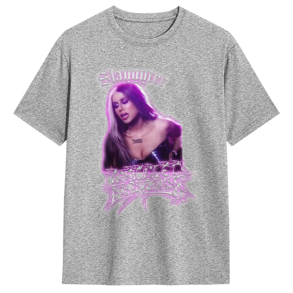 Summer Troubled Paradise Slayyyter Fashion Tshirts 100 Cotton Tshirt For Unisex Y2k Classic Short Sleeve Top Tees