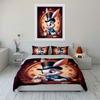 White Rabbit Vintage Clock with Pocket Watch Print Bedding Set 1 Duvet Cover 2 Pillowcases for Adult and Children Luxury Gift