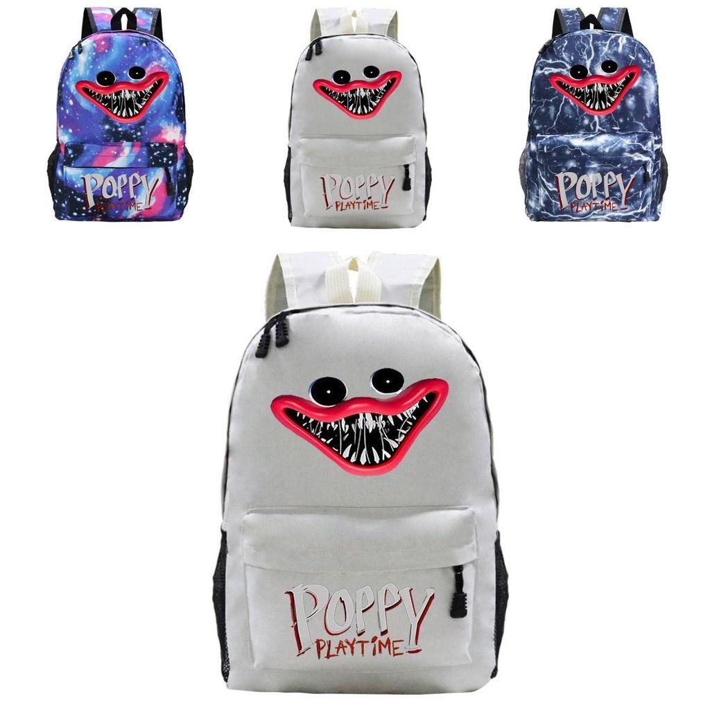 Poppy Playtime Backpack For Kids High Capacity And Breathable School Bag For Boys And Girls