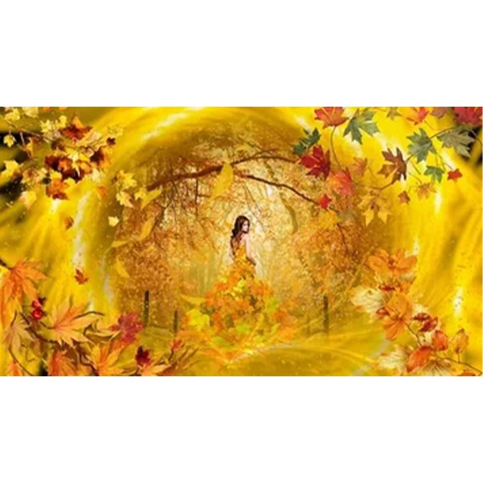 2024Diy 5d Diamond Painting Landscape and Women's Embroidery Mosaic Full Round Square Diamond Cross Embroidery Home Decoration