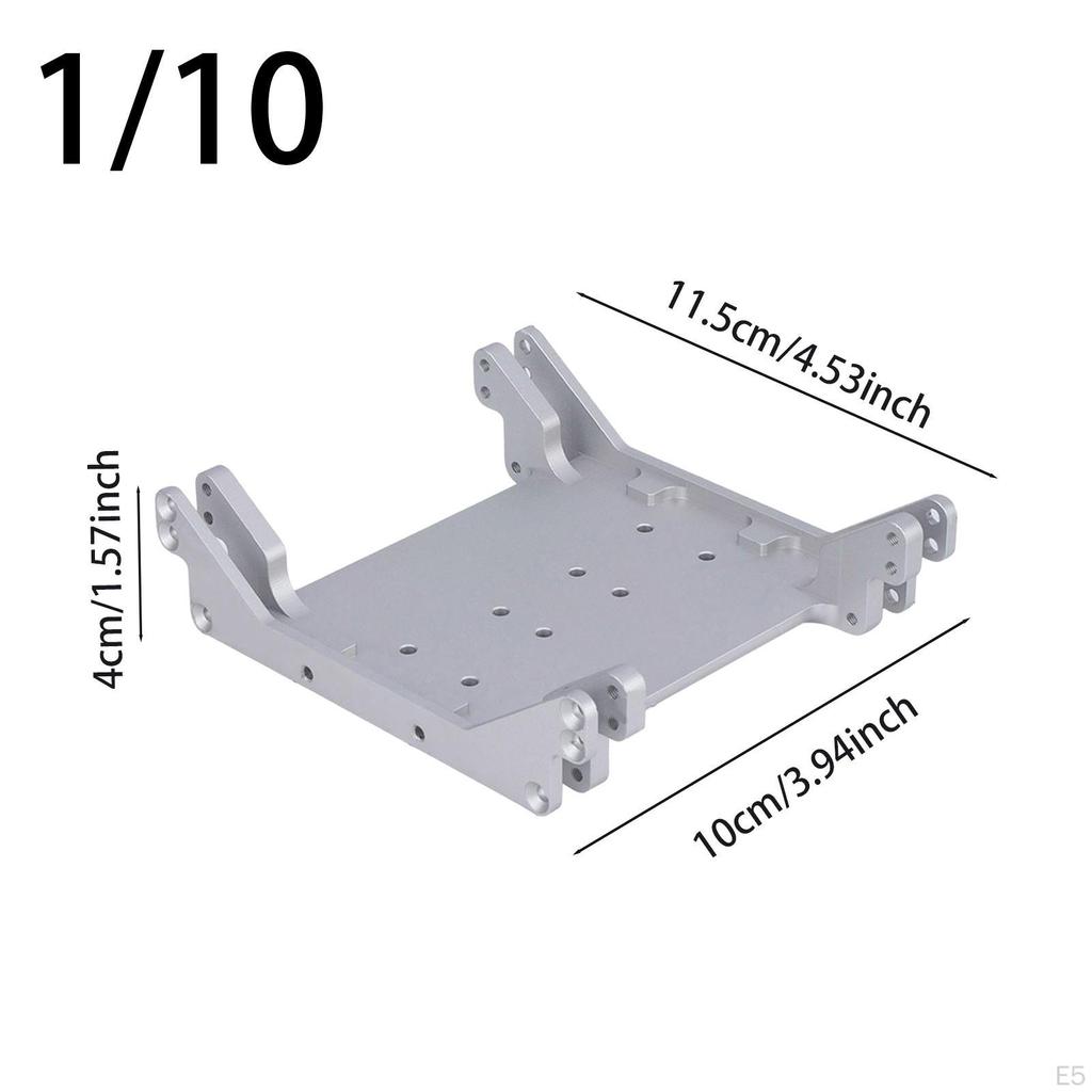 Chassis Skid Plate Gearbox Mount Double Mounting Holes Transmission Holder