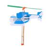 Thunderbird DIY Rubber Band Powered Glider and Helicopter Kit for Students