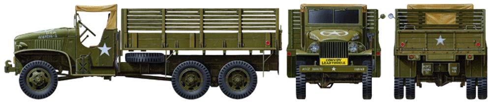 Tamiya Military Miniature Series US Army 2 Ton Cargo Truck Plastic Model 32548 1/48 No.48 1/2 6×6