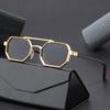 Vintage Square Sunglasses for Men Steampunk Sunglasses Retro Women Punk Style Fashion Glasses Retro Shades