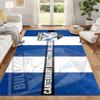 Canterbury Bulldogs Carpet Door Mat for Living Room or Bedroom Protective Mat Under Chair Office Decoration Christmas Gift Birthday Present