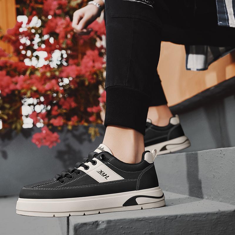 Herrenmode Casual Low Top Skateboardschuhe Jungen Bequeme Sneakers Männliche Studenten Trendy Weiche Sohle Klassisch Atmungsaktiv Fitnessstudio Rutschfest