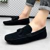 Leather Fashion Walking Shoes Men New Arrival Men Lightweight Loafers Handmade Men Casual Outdoor Shoes Mens Slip on Footwear