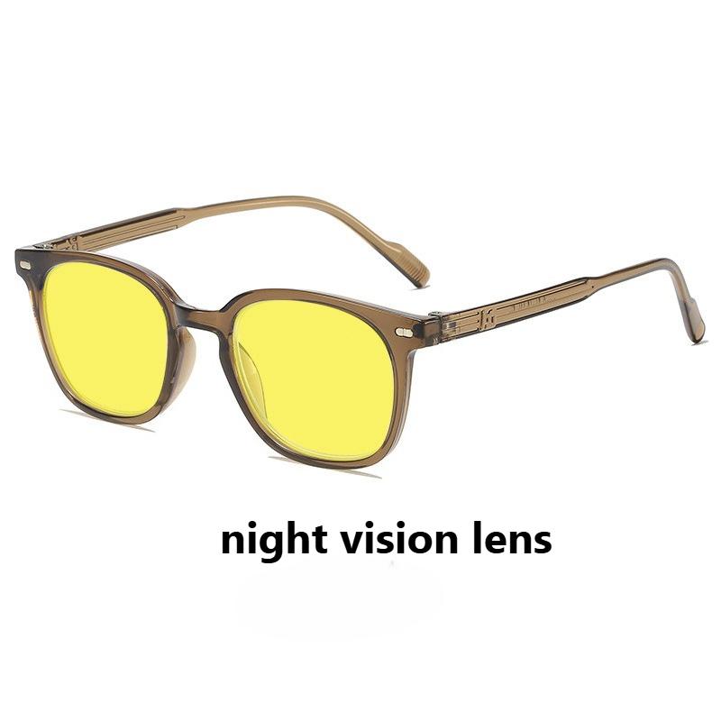 Retro Anti Blue Light Glasses with Orange or Red Lense for Mobile Computer Competitive Games Eye Protection Night Vision Goggles