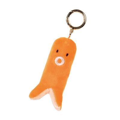 Schüttelnder Oktopus Wiener Petit Maskottchen Plüschtier, ca.. 9.5cm, Vibrationsartikel (Orange)