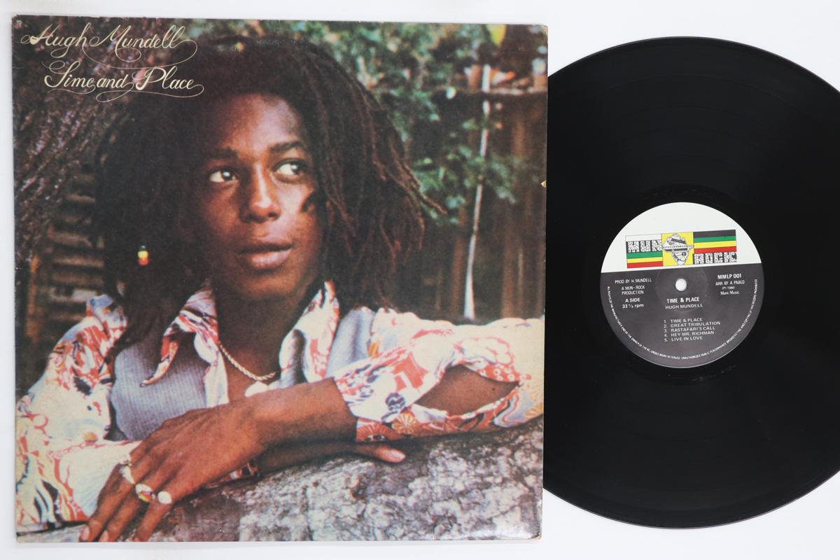 Виниловая пластинка HUGH MUNDELL  Time And Place MMLP001 MUN ROCK 1980 Великобритания Регги Ска Даб Б/у