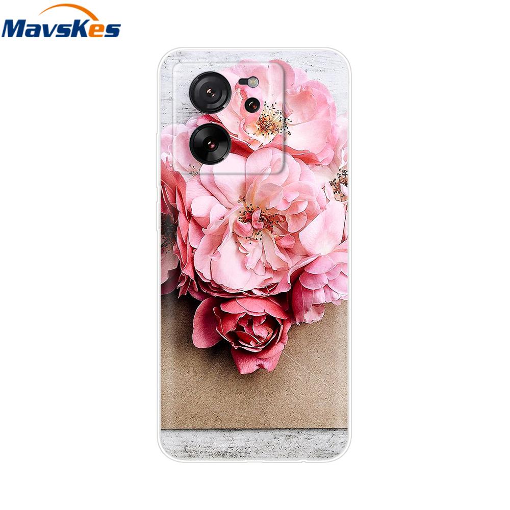 Clear Silicone Case For Xiaomi 13T Pro Back Cover For Xiaomi 13T Case Soft TPU Bumper Protective Phone Cases Mi13T Fundas Coque