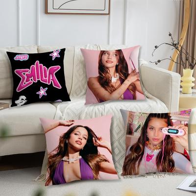 Sängerin Emilia Mernes mp3 Kissenbezug Für Schlafzimmer Auto Café Raum Weich und Wohnzimmer Sofa Dekorative Kissenbezug Hülle