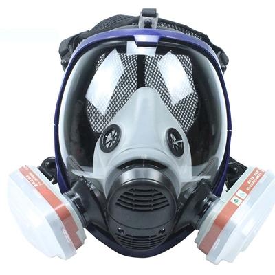 Chemical Mask 6800 7 In 1 Gas Mask Dustproof Respirator Paint Pesticide Spray Silicone Full Face Filters For Laboratory Welding