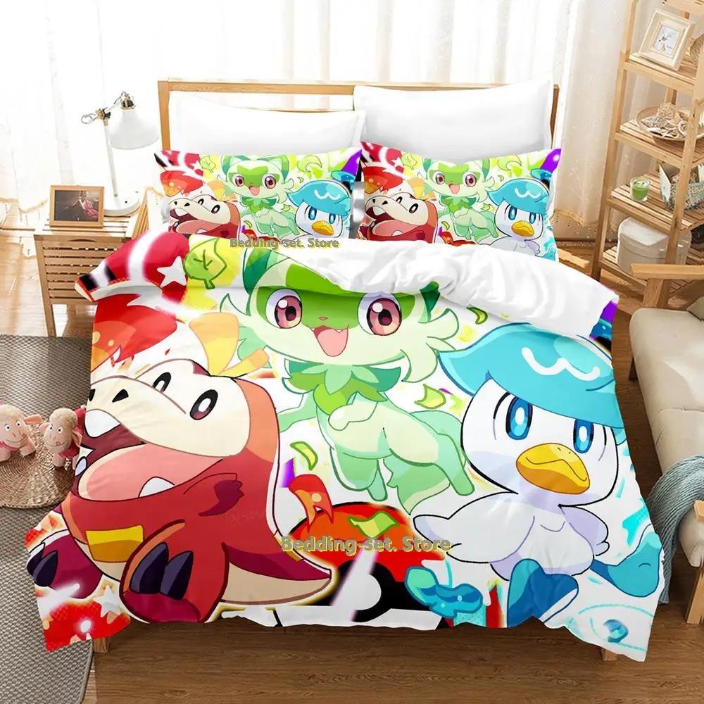 New Kawaii Iono Bedding Set Single Twin Full Queen King Size Bed Set Adult Kid Bedroom Duvetcover Sets Anime Parure De Lit Bed