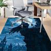 1pc Batman full moon Carpet, for Home & Office Decor, Desk Chair Carpet, Festive GiftL1463