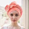 JYL TS DIY Women Fashion Floral Bucket Hat Spring Summer Breathable Cotton Hat