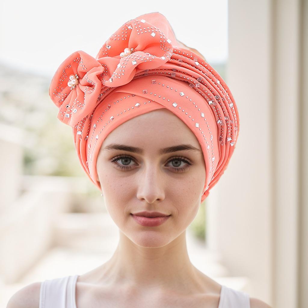 JYL TS DIY Women Fashion Floral Bucket Hat Spring Summer Breathable Cotton Hat