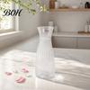Trendy Flower Container Clear Bud Vase, Plastic Transparent Modern Plant Table Centerpiece Vase for Home Party Wedding Decor Lightweight