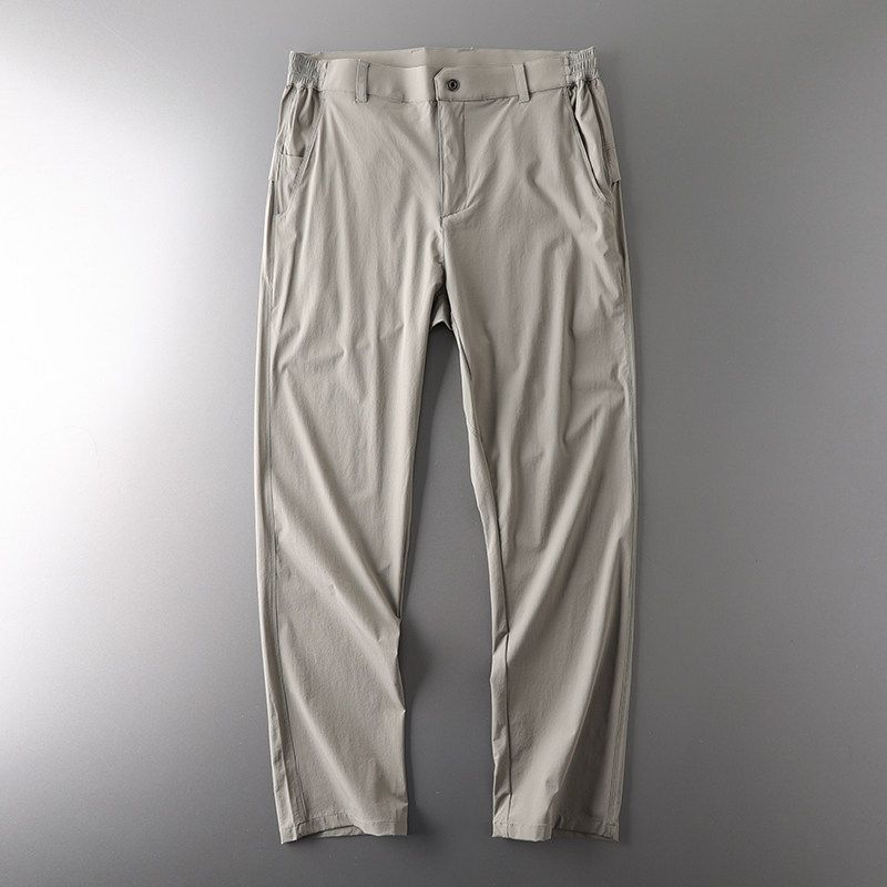 Foreign Trade Export Summer Thin Ice Silk Mountaineering Men's Pants