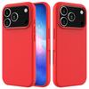 For iPhone 17 Pro Case Drop Proof Liquid Silicone Soft Lining Back Phone Cover