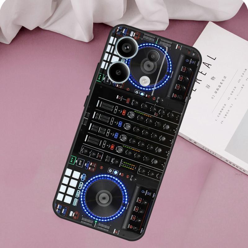 DJ Mixer Deck Controller Case For Xiaomi Redmi Note 12 11 9 10 13 Pro Plus 12S 11S 10S 9S Redmi 13C 9C 10C 12C Cover
