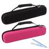 Hard Shell Hair Straightener Storage Bag Double Zipper Hair Rollers Storage Box  Hair Dryer