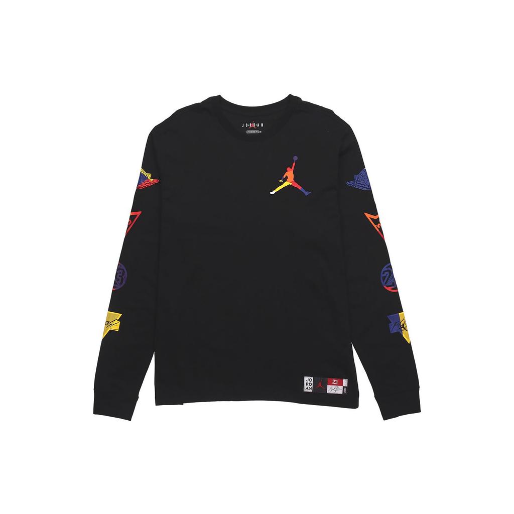 Jordan Sweatshirts Men's Black Crew Neck Moderate Regular DA6763-010