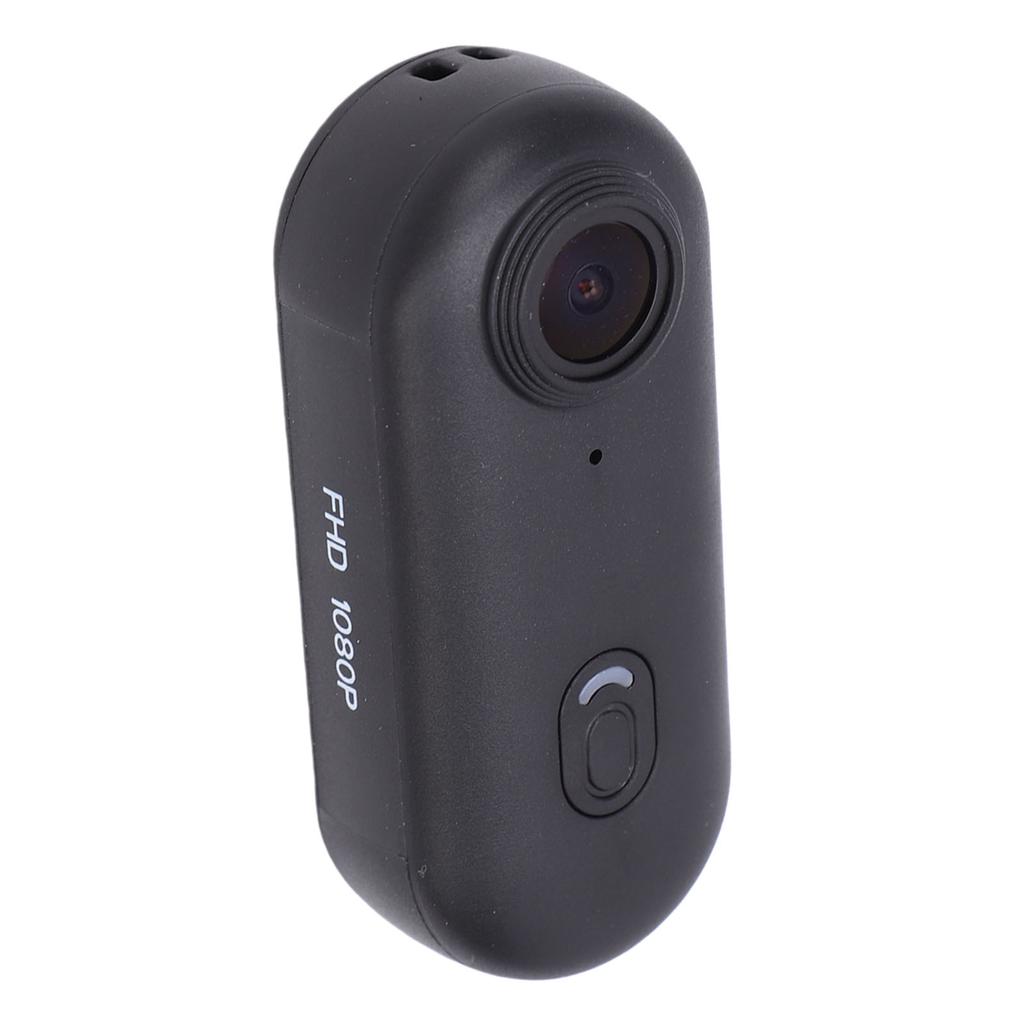 Action Camera with Magnetic Lanyard Spring Clamp Easy Mounting 4K Photos 1080p Video Portable Vlog POV Recording for Cycling Motorcycle