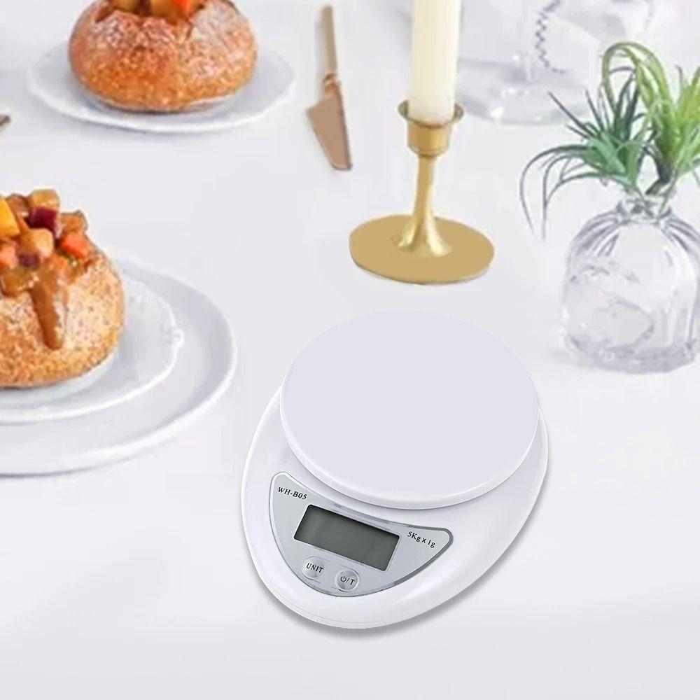 Multi-Functional Kitchen Scale Precise Weight Measuring LED Electronic Scales Baking