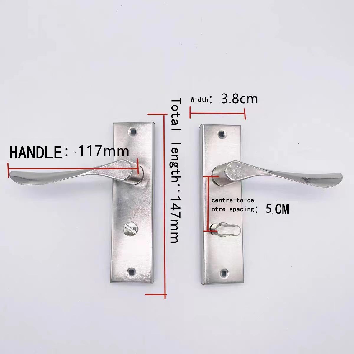 

Дверные ручки из титаново-магниевого сплава Дверные ручки с защитой от кражи Элегантные дверные ручки Дверные ручки в викторианском стиле