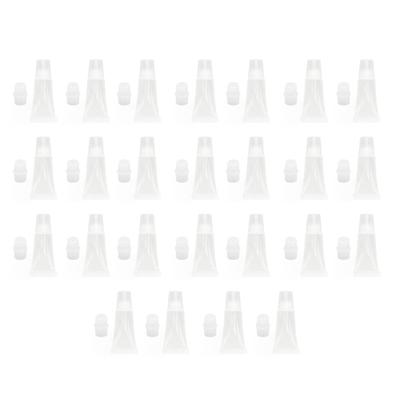25 stuks Lipgloss Tube Navulbaar Transparant Zacht Mini Leeg Cosmetisch Container voor Shampoo Bodylotion